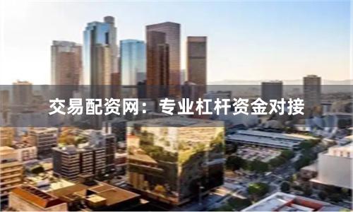 交易配资网：专业杠杆资金对接